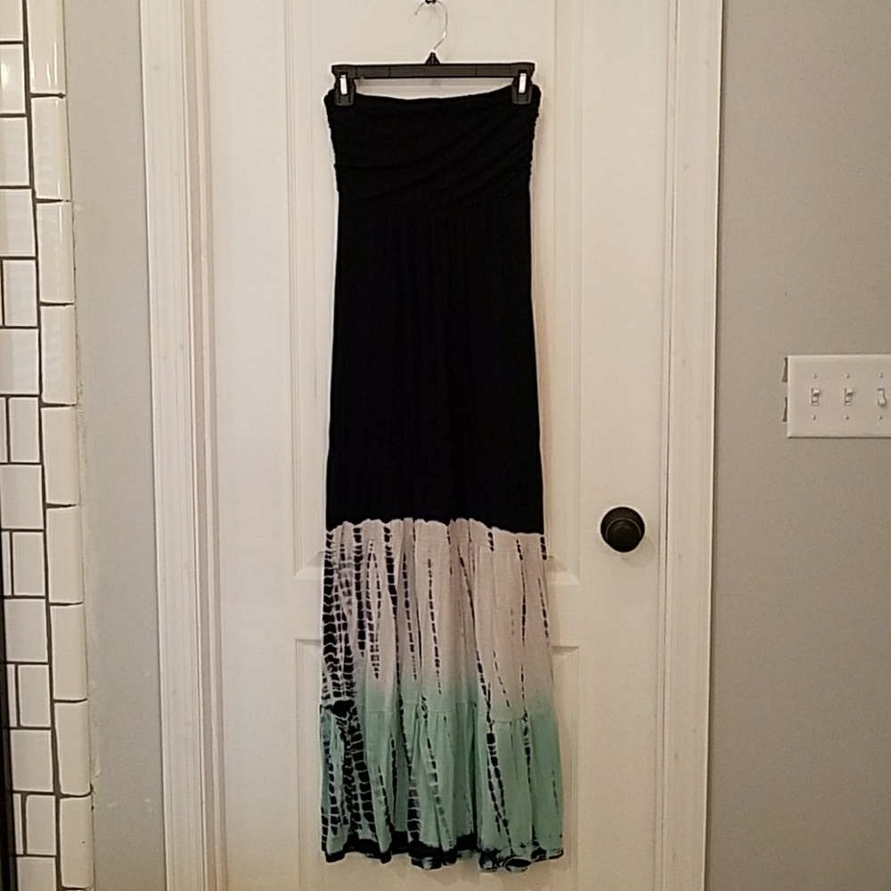 Strapless summer dress